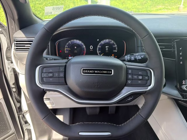 2026 Bright White Clearcoat Jeep Grand Wagoneer RWD SUV