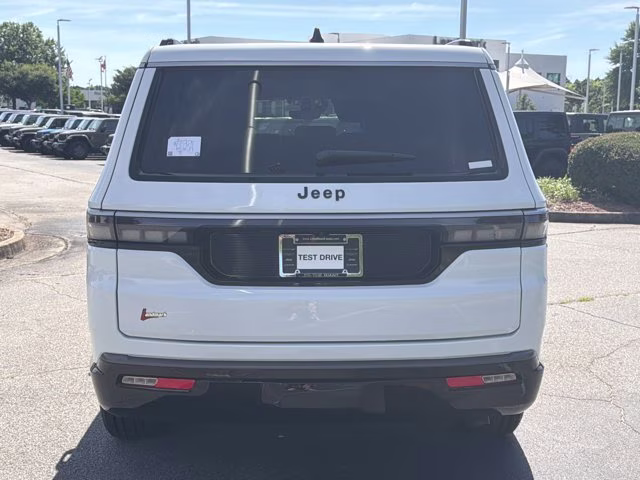 2026 Bright White Clearcoat Jeep Grand Wagoneer RWD SUV