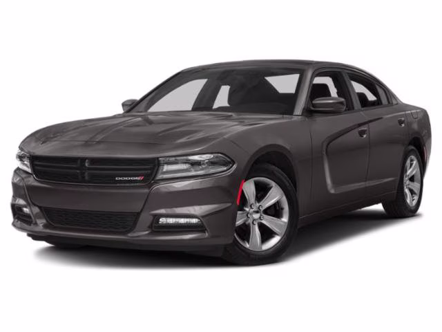 2018 Pitch Black Clearcoat Dodge Charger SXT Plus RWD Sedan