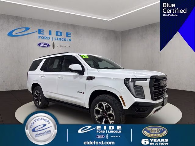 2025 Summit White GMC Yukon AT4 Ultimate 4X4 SUV