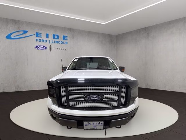 2010 White Platinum Metallic Tri-Coat Ford F-150 King Ranch 4X4 Truck