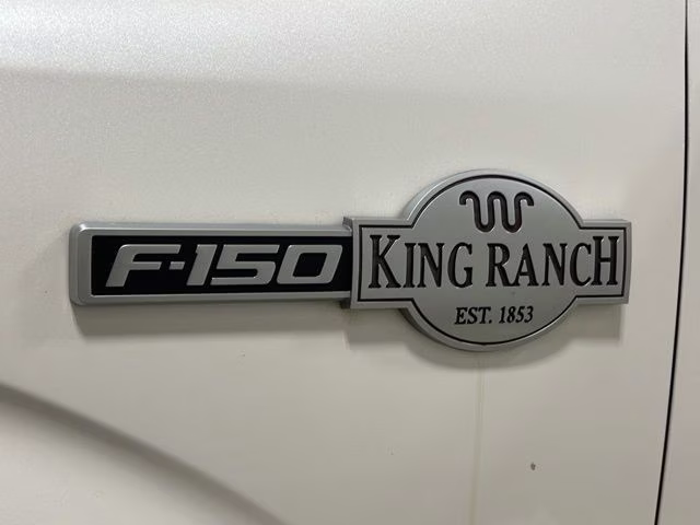 2010 White Platinum Metallic Tri-Coat Ford F-150 King Ranch 4X4 Truck