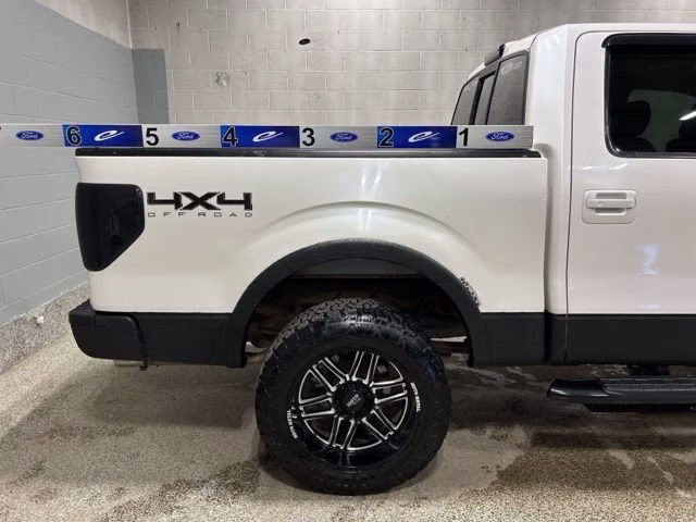 2010 White Platinum Metallic Tri-Coat Ford F-150 King Ranch 4X4 Truck
