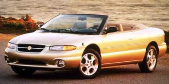 1999 Red Chrysler Sebring JXi FWD Convertible