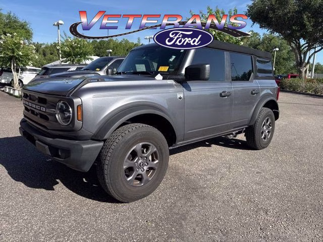 2023 Carbonized Gray Metallic Ford Bronco Big Bend 4X4 Convertible