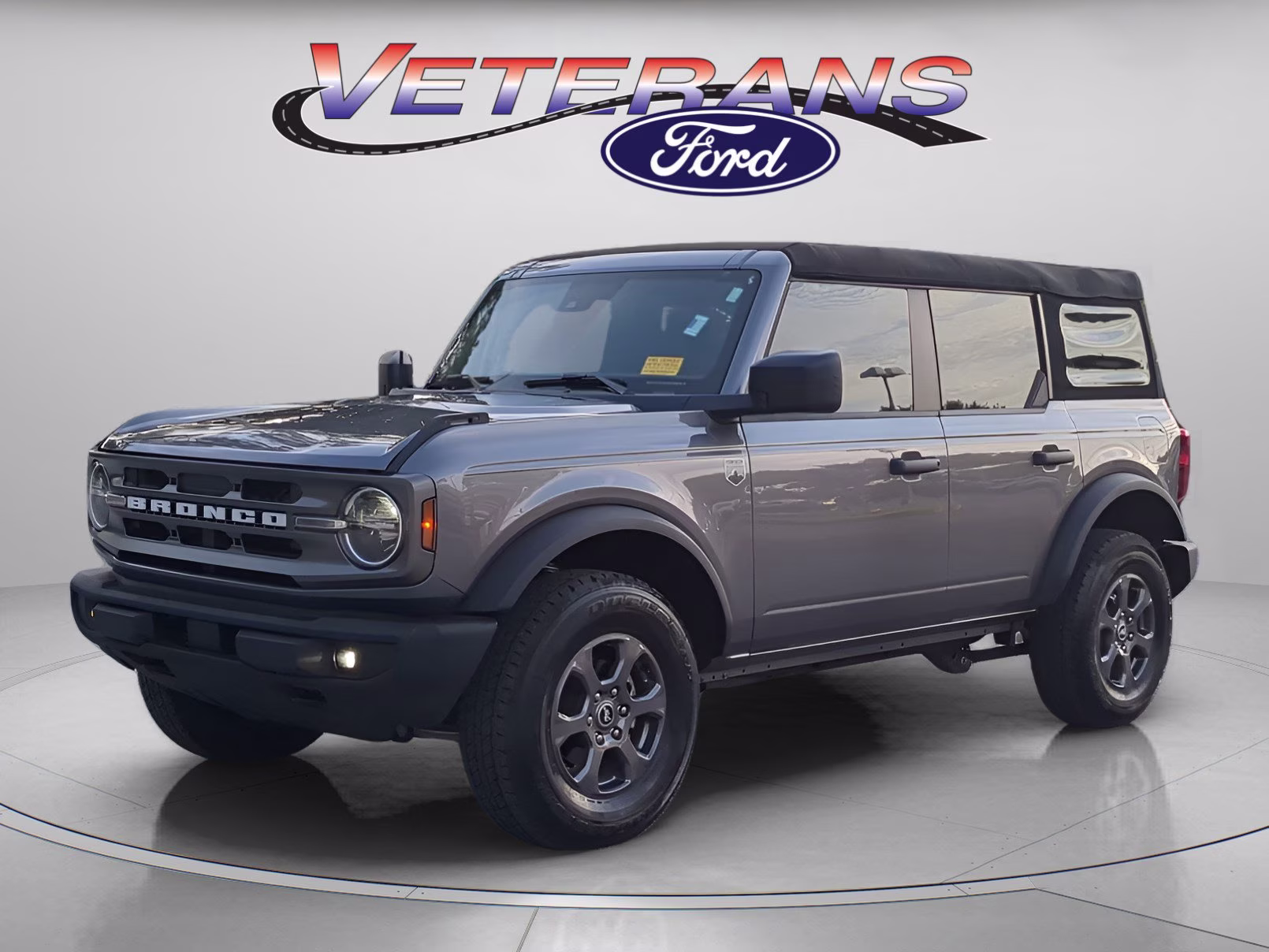 2023 Carbonized Gray Metallic Ford Bronco Big Bend 4X4 Convertible