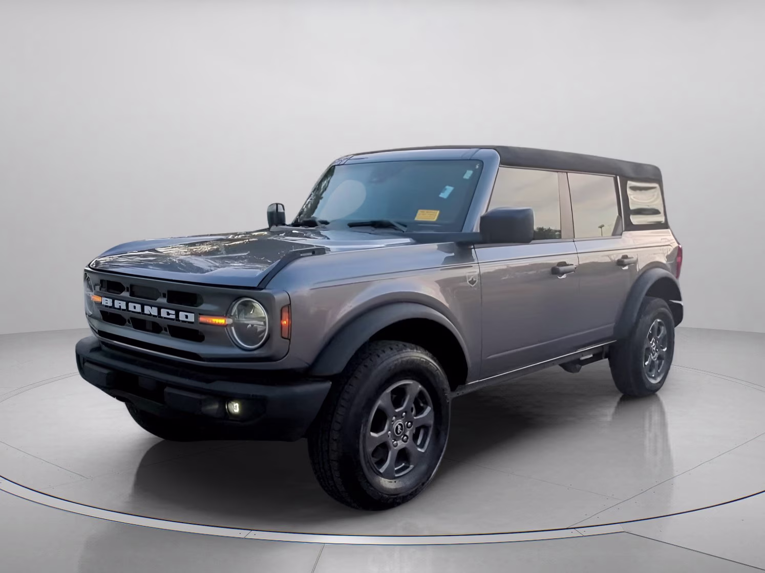 2023 Carbonized Gray Metallic Ford Bronco Big Bend 4X4 Convertible