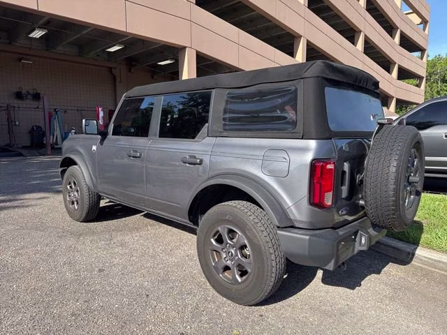2023 Carbonized Gray Metallic Ford Bronco Big Bend 4X4 Convertible