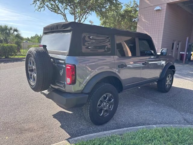 2023 Carbonized Gray Metallic Ford Bronco Big Bend 4X4 Convertible