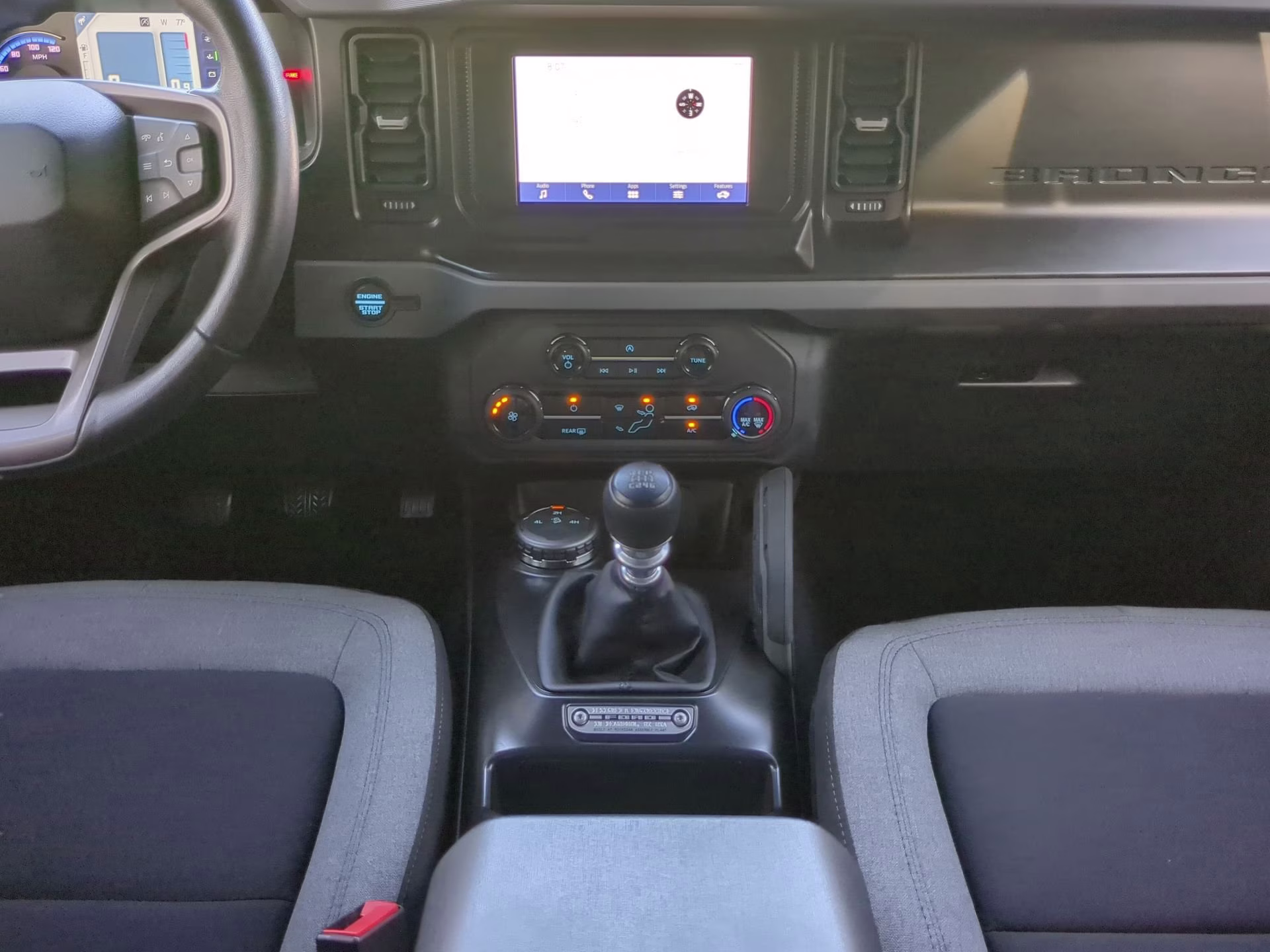 2023 Carbonized Gray Metallic Ford Bronco Big Bend 4X4 Convertible