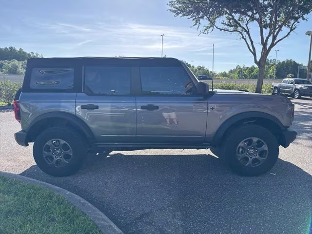 2023 Carbonized Gray Metallic Ford Bronco Big Bend 4X4 Convertible