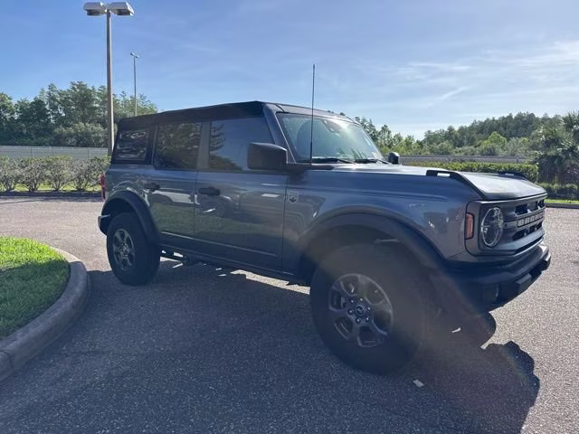 2023 Carbonized Gray Metallic Ford Bronco Big Bend 4X4 Convertible