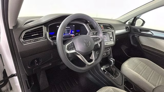 2023 Pure White Volkswagen Tiguan 2.0T S FWD SUV