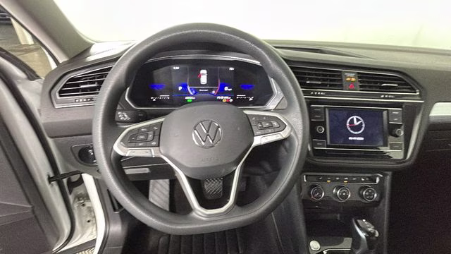 2023 Pure White Volkswagen Tiguan 2.0T S FWD SUV