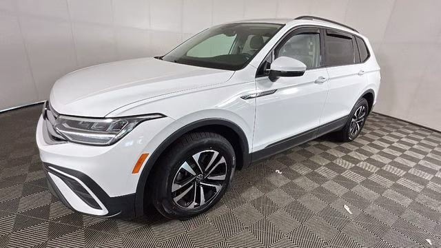 2023 Pure White Volkswagen Tiguan 2.0T S FWD SUV
