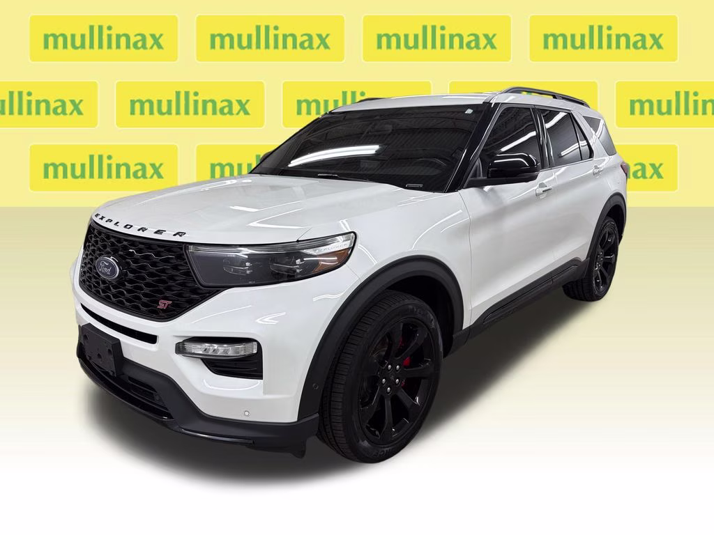 2022 White Metallic Ford Explorer ST 4X4 SUV
