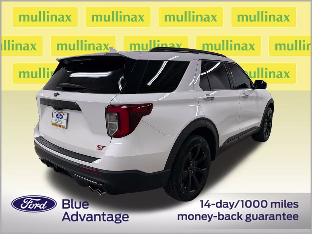 2022 White Metallic Ford Explorer ST 4X4 SUV
