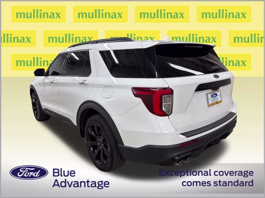 2022 White Metallic Ford Explorer ST 4X4 SUV