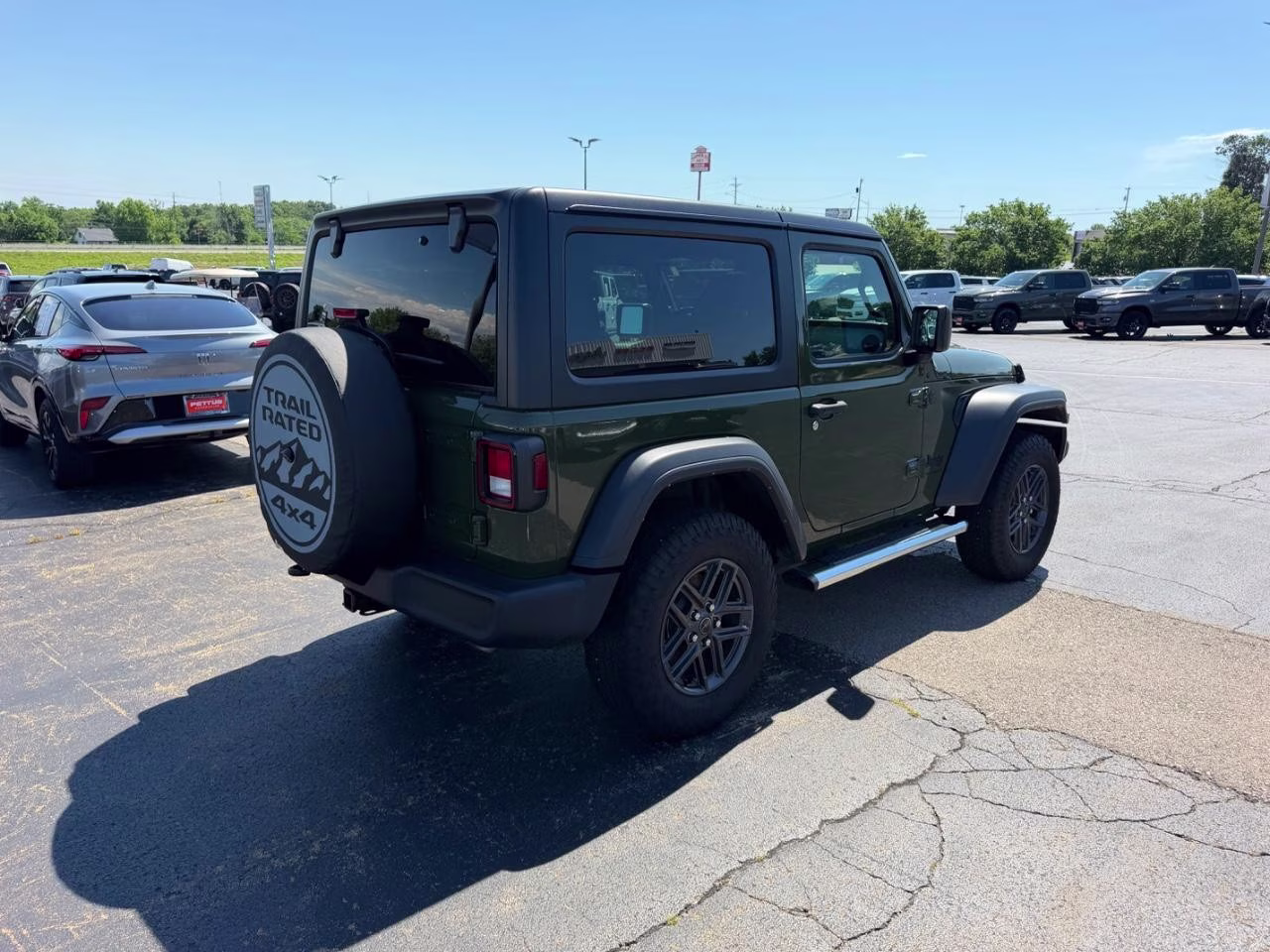2024 Sarge Green Clearcoat Jeep Wrangler Sport S 4X4 SUV