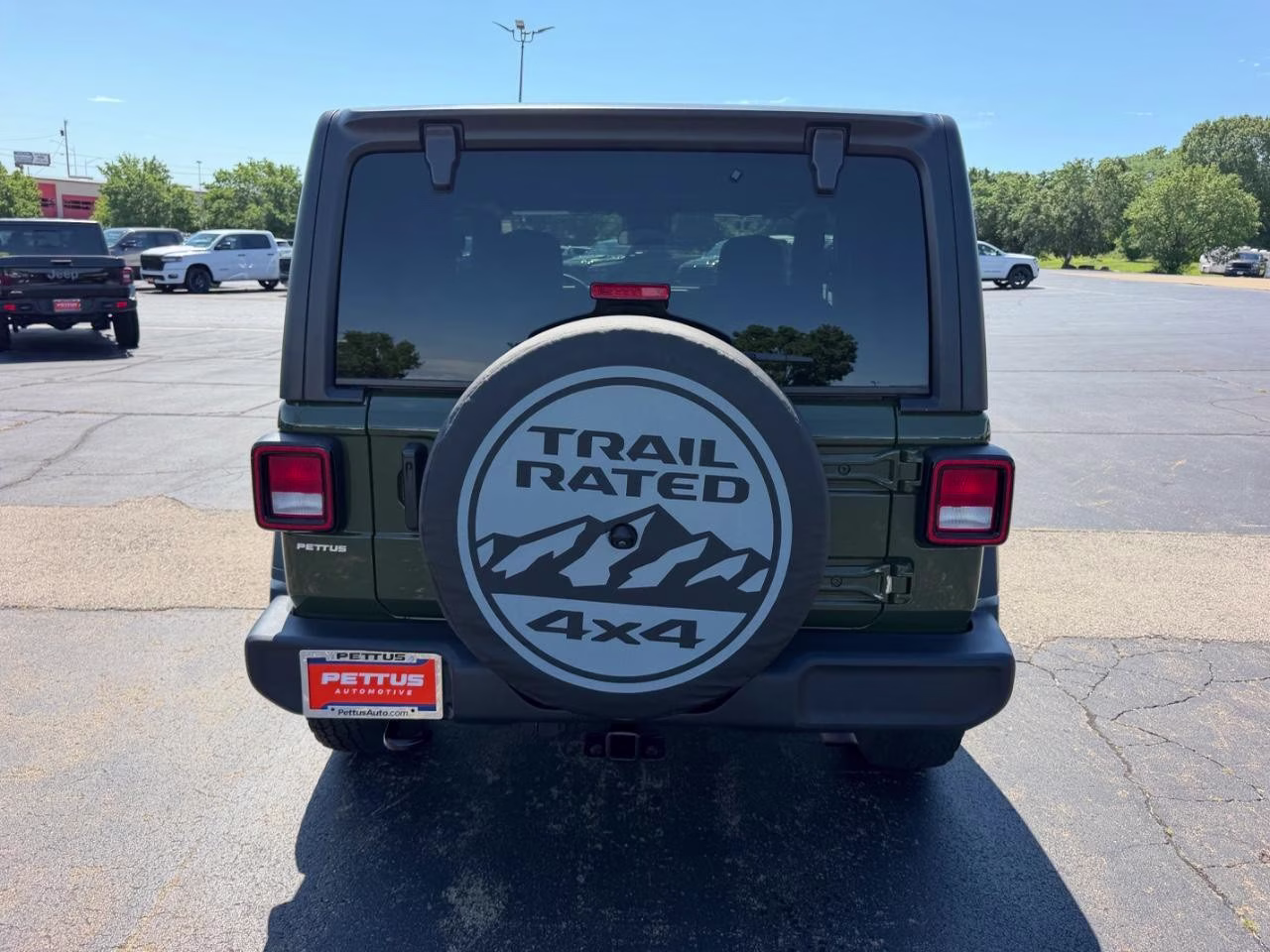 2024 Sarge Green Clearcoat Jeep Wrangler Sport S 4X4 SUV