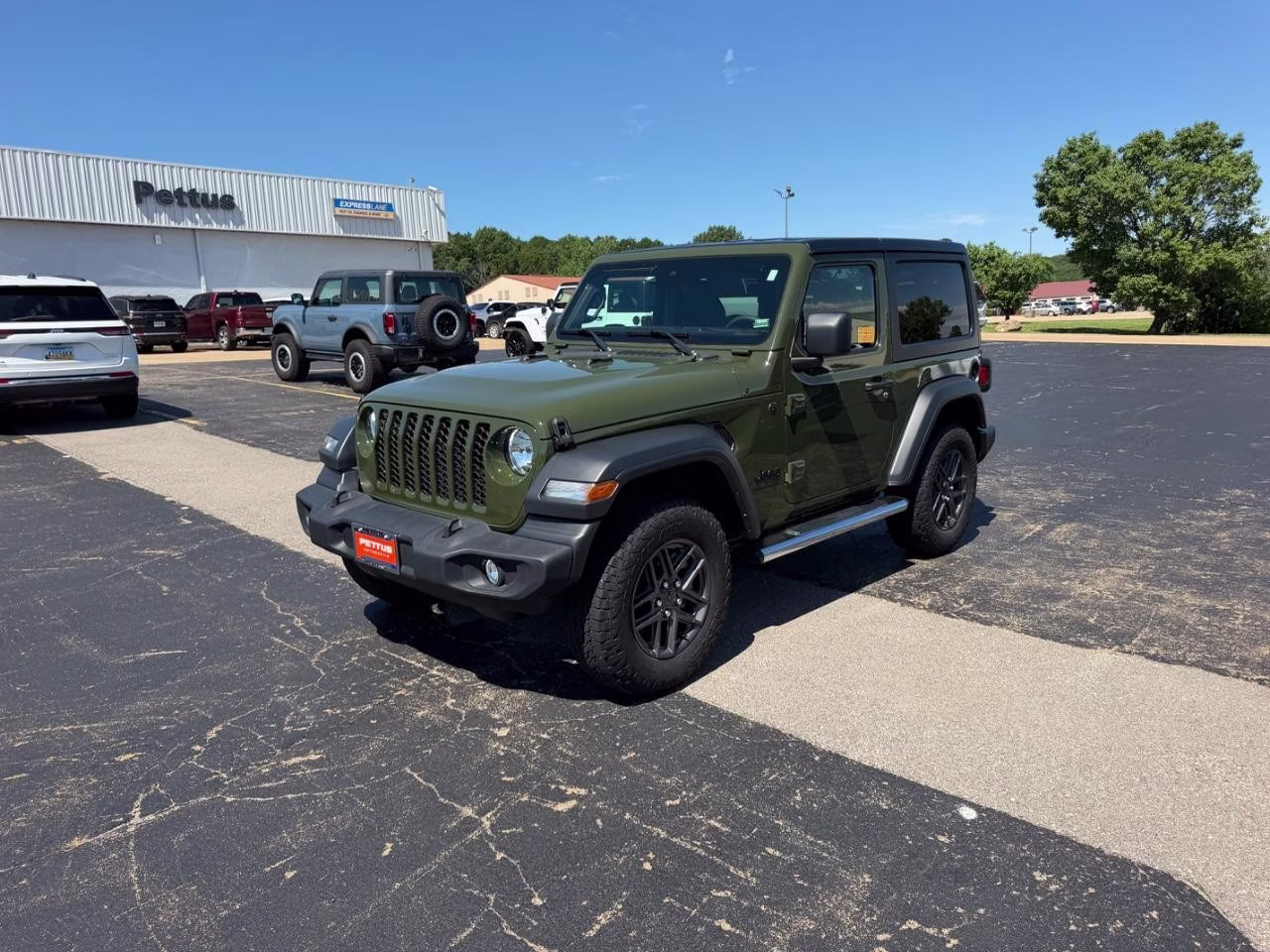 2024 Sarge Green Clearcoat Jeep Wrangler Sport S 4X4 SUV