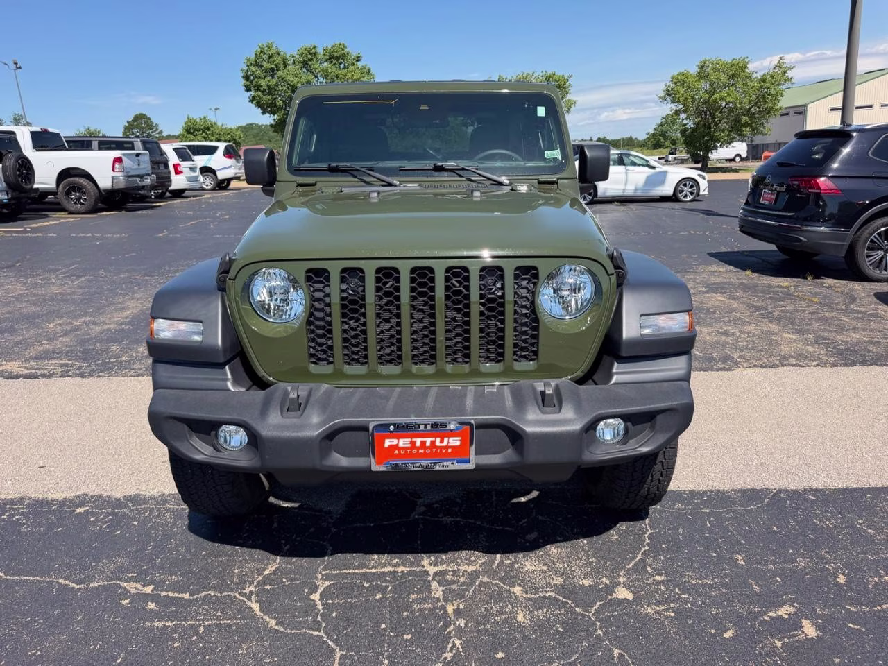 2024 Sarge Green Clearcoat Jeep Wrangler Sport S 4X4 SUV