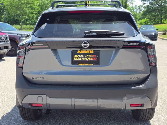 2026 Gun Metallic Nissan Kicks SV AWD SUV
