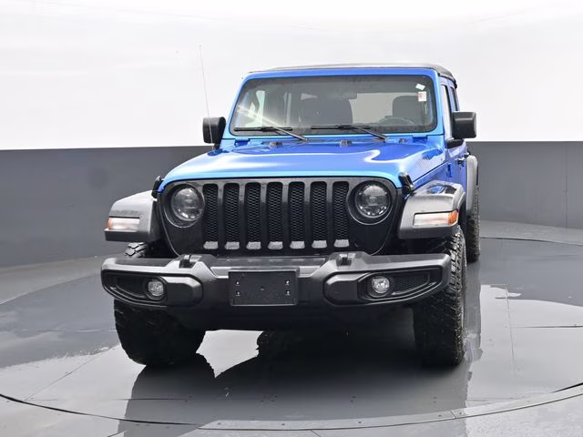 2023 Hydro Blue Pearl Coat Jeep Wrangler Willys 4X4 SUV