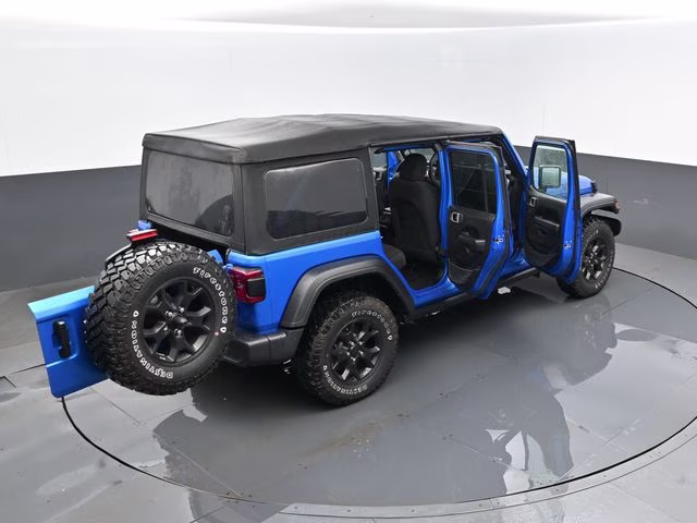 2023 Hydro Blue Pearl Coat Jeep Wrangler Willys 4X4 SUV