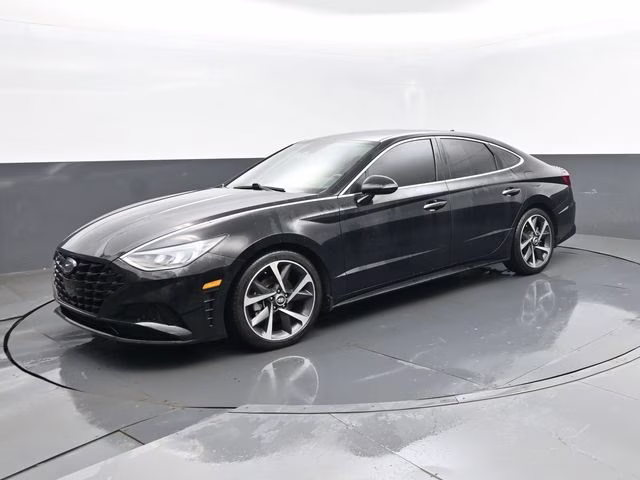 2021 Phantom Black Hyundai Sonata SEL Plus FWD Sedan