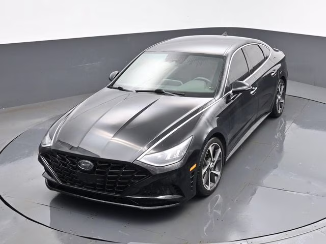 2021 Phantom Black Hyundai Sonata SEL Plus FWD Sedan