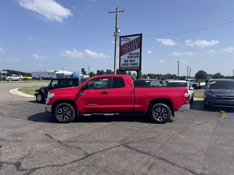 2015 Radiant Red Toyota Tundra SR5 4X4 Truck