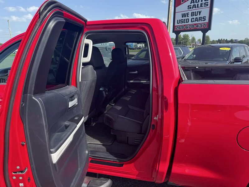 2015 Radiant Red Toyota Tundra SR5 4X4 Truck