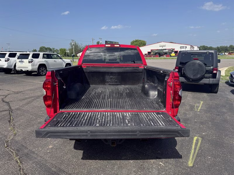 2015 Radiant Red Toyota Tundra SR5 4X4 Truck