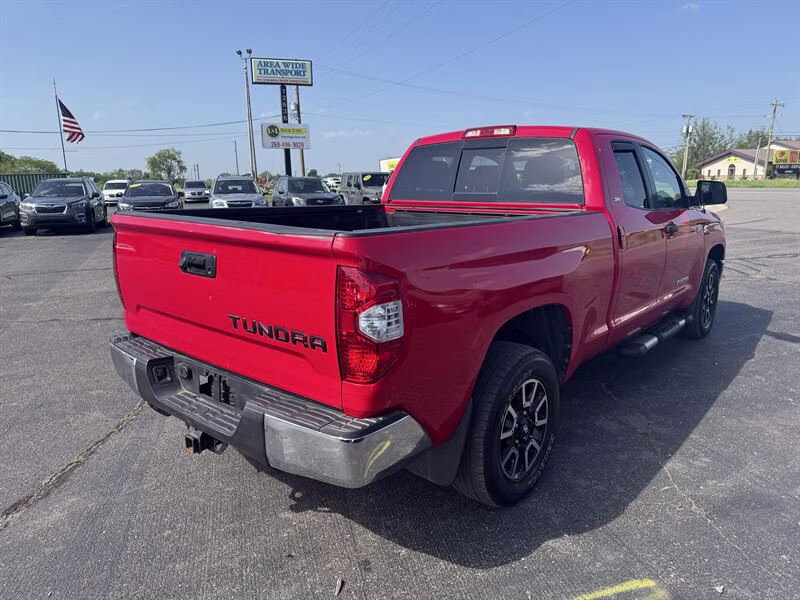 2015 Radiant Red Toyota Tundra SR5 4X4 Truck