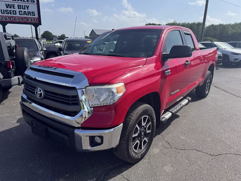 2015 Radiant Red Toyota Tundra SR5 4X4 Truck