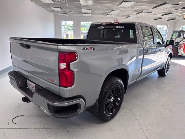 2025 Sterling Gray Metallic Chevrolet Silverado 1500 RST 4X4 Truck