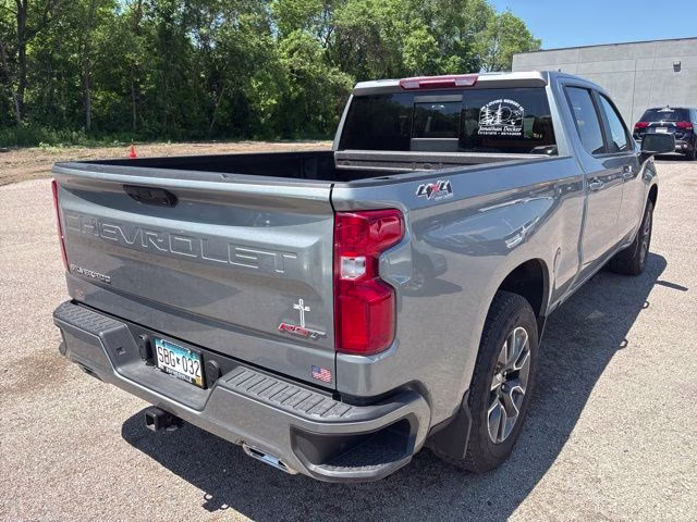 2025 Sterling Gray Metallic Chevrolet Silverado 1500 RST 4X4 Truck