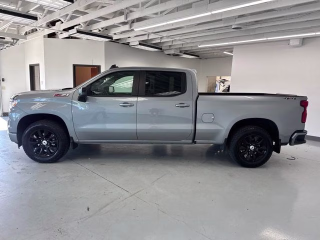 2025 Sterling Gray Metallic Chevrolet Silverado 1500 RST 4X4 Truck