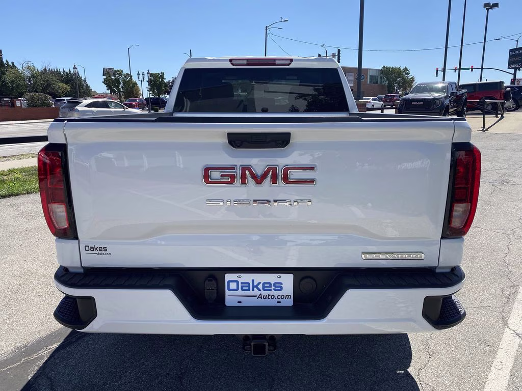 2023 Summit White GMC Sierra 1500 Elevation 4X4 Truck