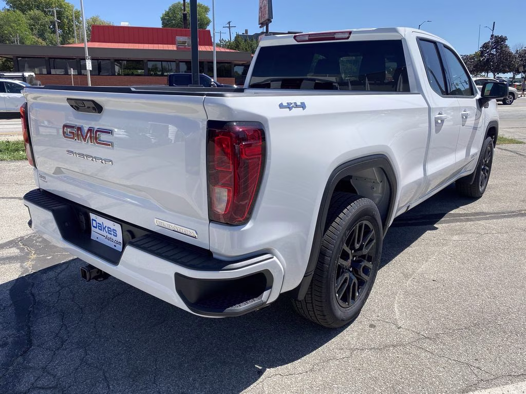 2023 Summit White GMC Sierra 1500 Elevation 4X4 Truck