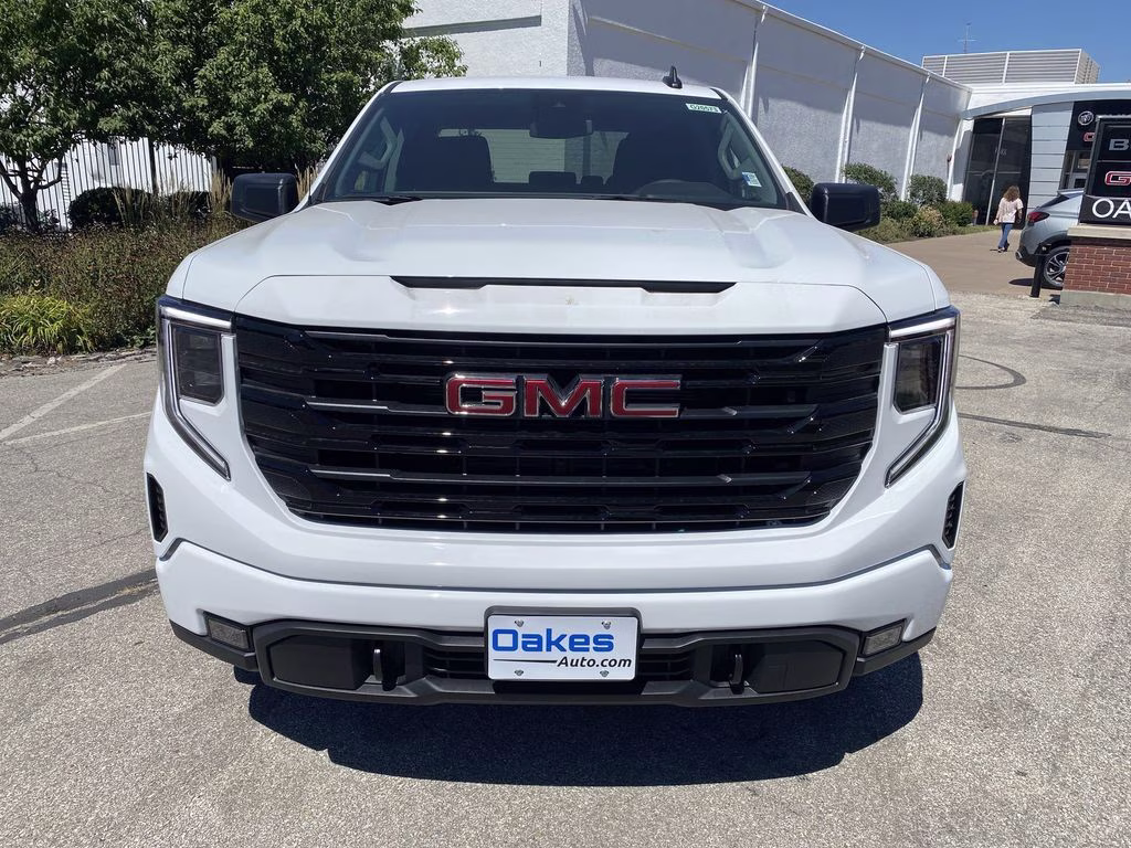 2023 Summit White GMC Sierra 1500 Elevation 4X4 Truck