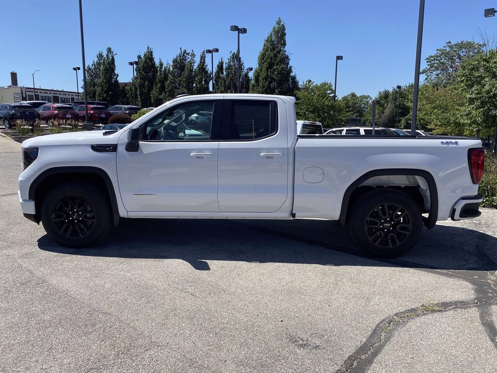2023 Summit White GMC Sierra 1500 Elevation 4X4 Truck