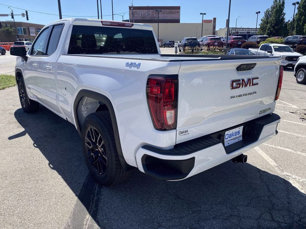 2023 Summit White GMC Sierra 1500 Elevation 4X4 Truck