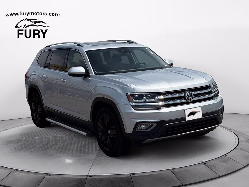 2018 Reflex Silver Metallic Volkswagen Atlas SEL Premium w/Towing AWD SUV