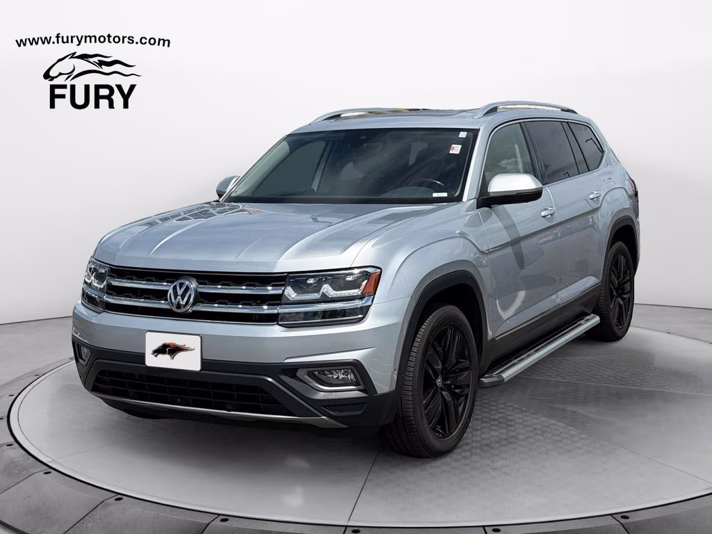 2018 Reflex Silver Metallic Volkswagen Atlas SEL Premium w/Towing AWD SUV