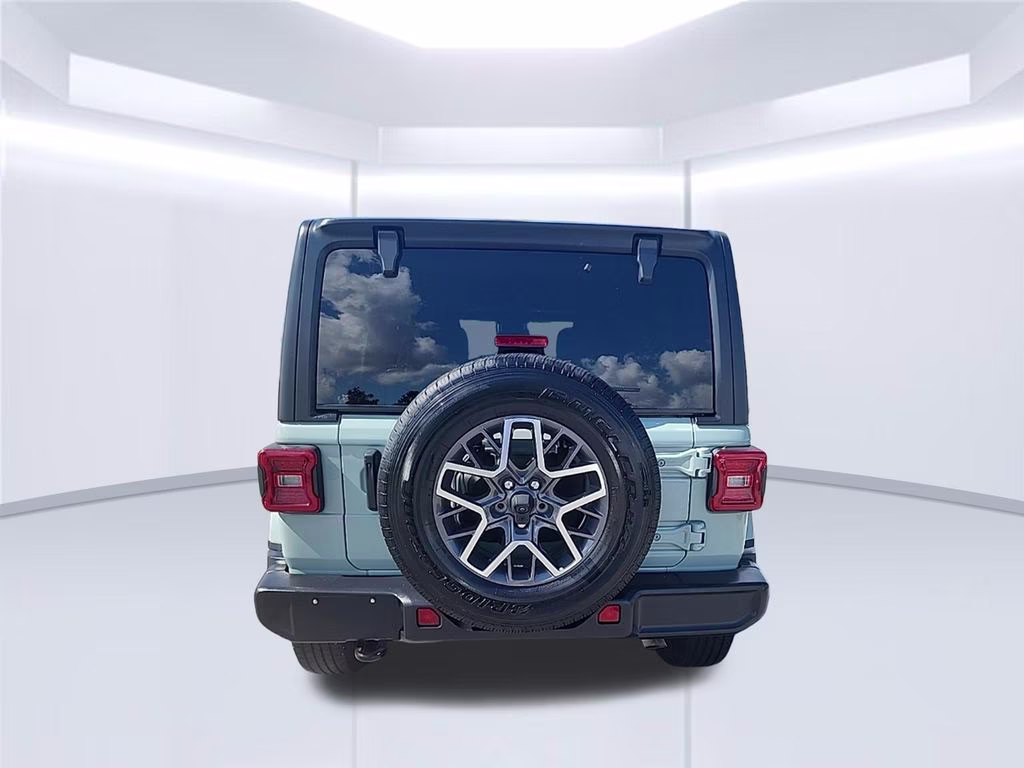 2024 Dark Blue Jeep Wrangler Sahara 4X4 SUV
