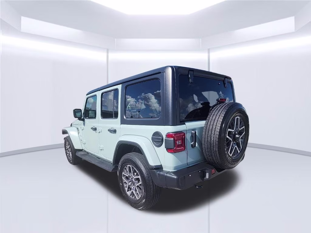 2024 Dark Blue Jeep Wrangler Sahara 4X4 SUV