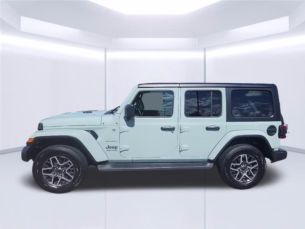 2024 Dark Blue Jeep Wrangler Sahara 4X4 SUV