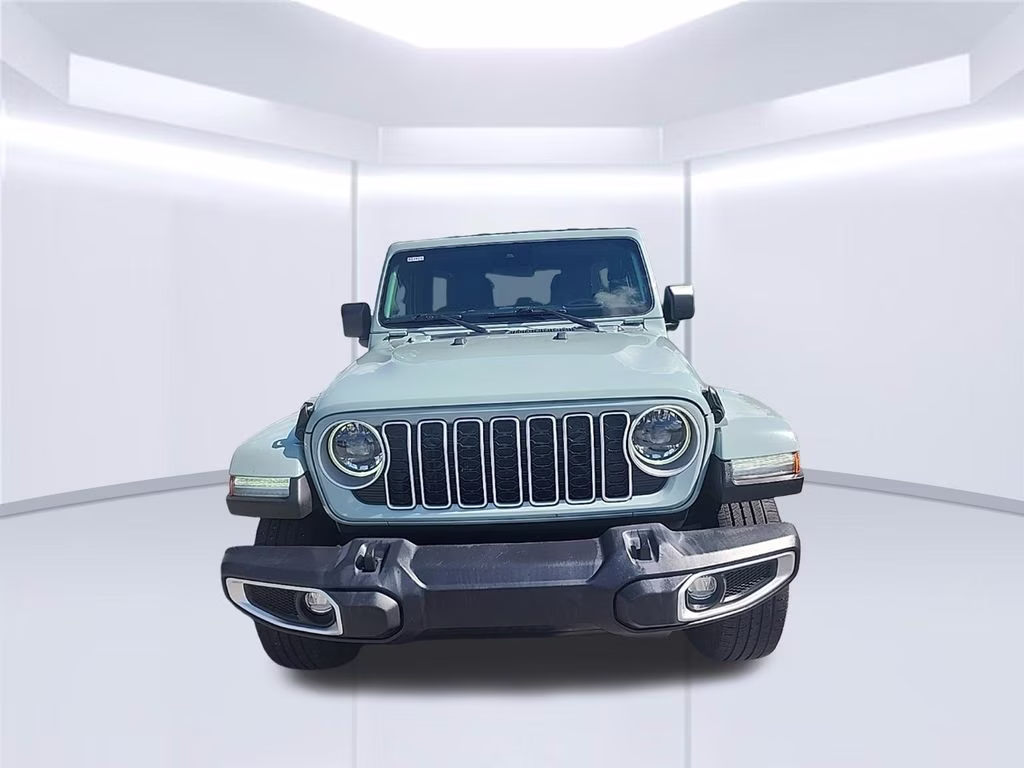 2024 Dark Blue Jeep Wrangler Sahara 4X4 SUV